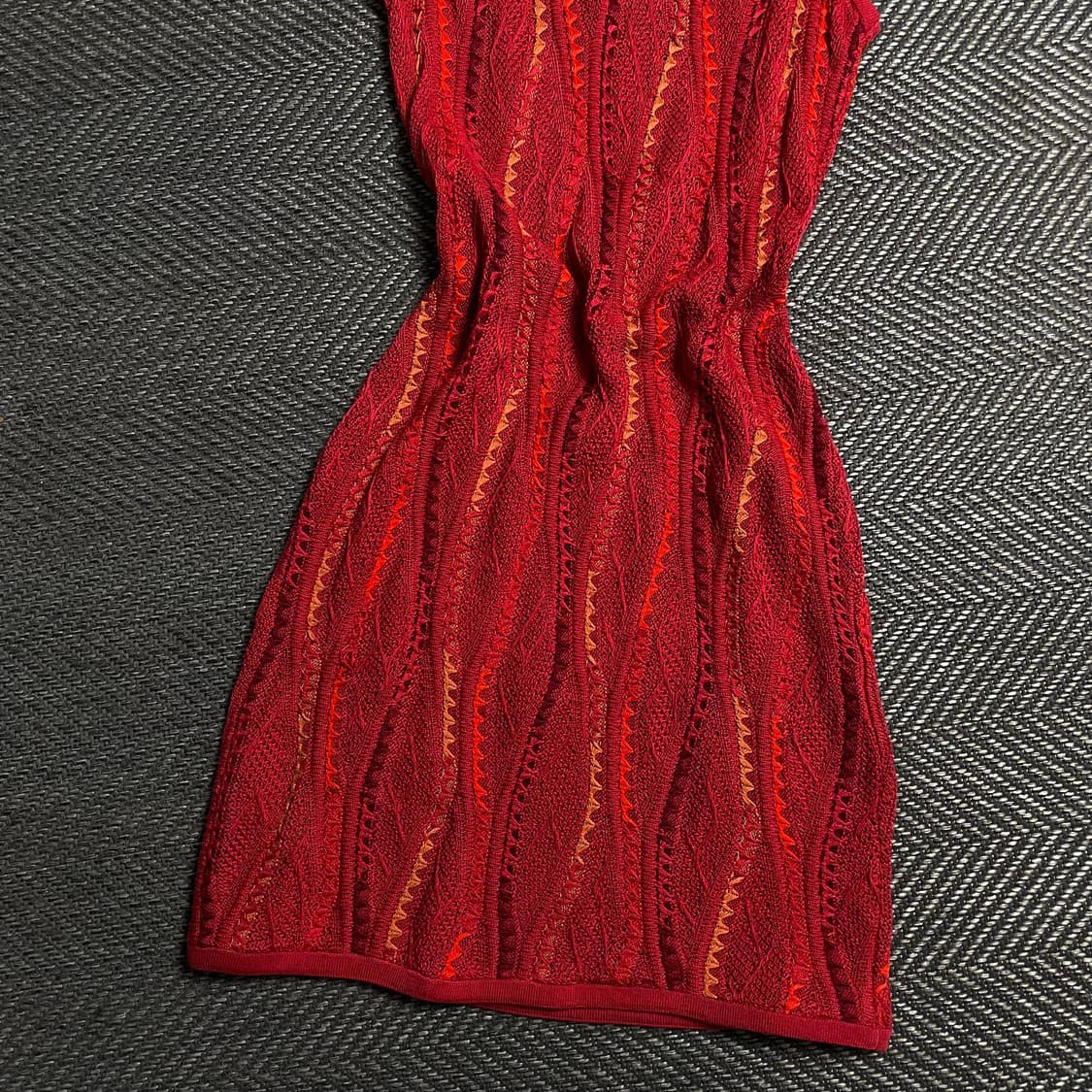 90s Coogi 올드스쿨 케이블 니트 원피스o 5692 상품이미지2
