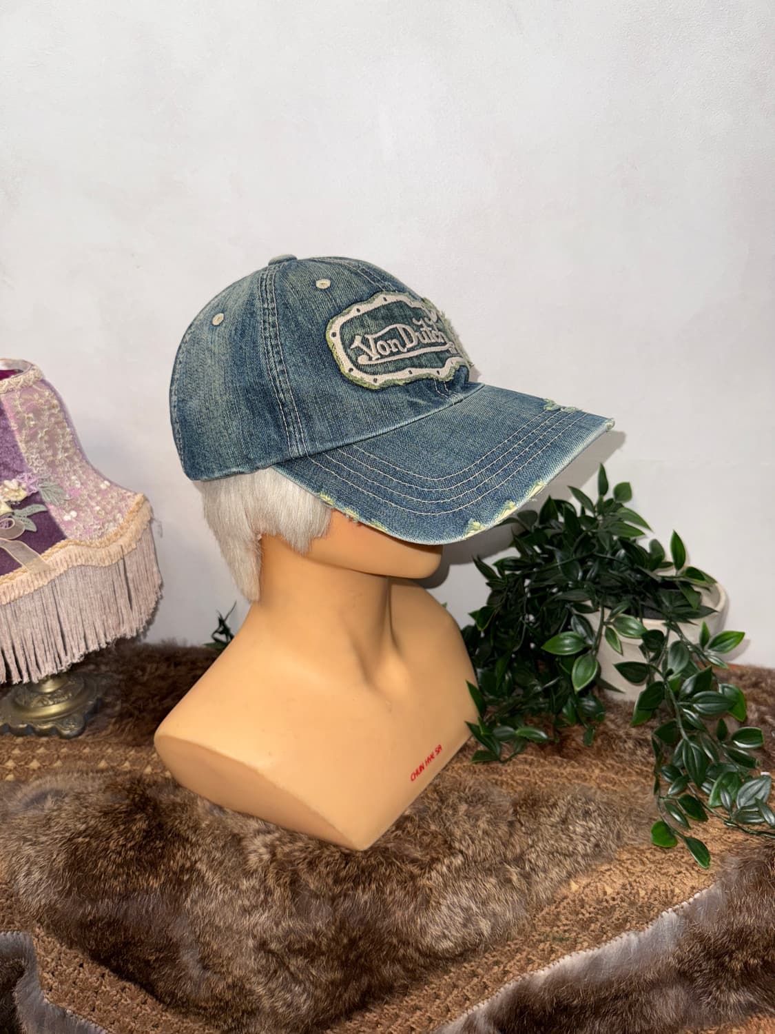Von Dutch washing denim logo ball cap 상품이미지4