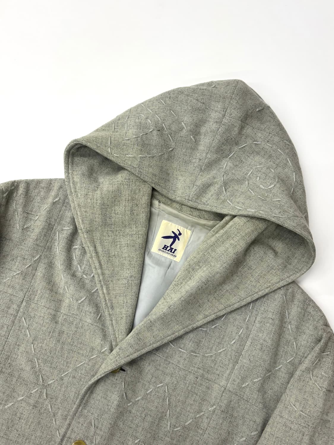 Hai Sporting Gear 하이스포팅기어 그레이 스티치 후드 코트 상품이미지6