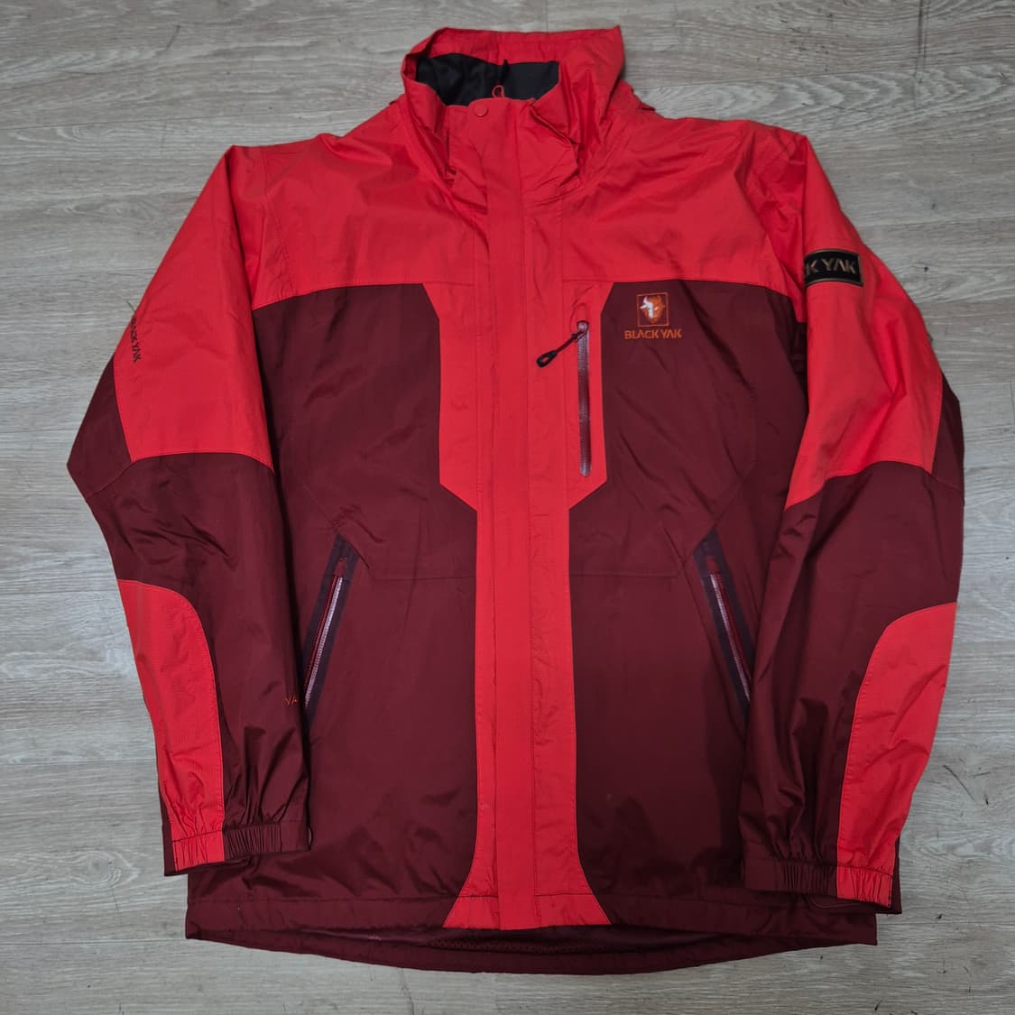 블랙야크 야크테크 사이드 박스로고 바람막이 자켓 XL(105) 상품이미지1