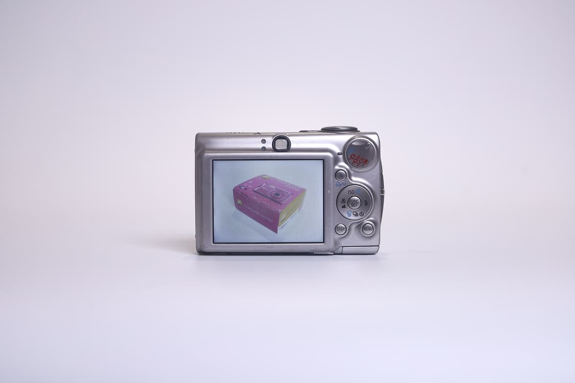 캐논 익시 디지털 700(익서스 750 일본 모델) 실버 (액정 열화) 상품이미지7