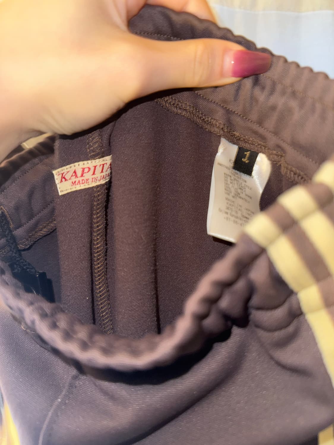 캐피탈 트랙팬츠 1사이즈 브라운(기모) 상품이미지3