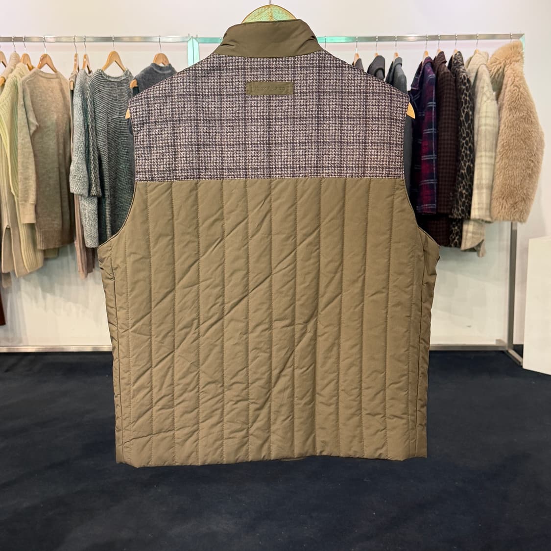 [100] 헨리코튼 퀼팅조끼 퀼팅베스트 상품이미지2