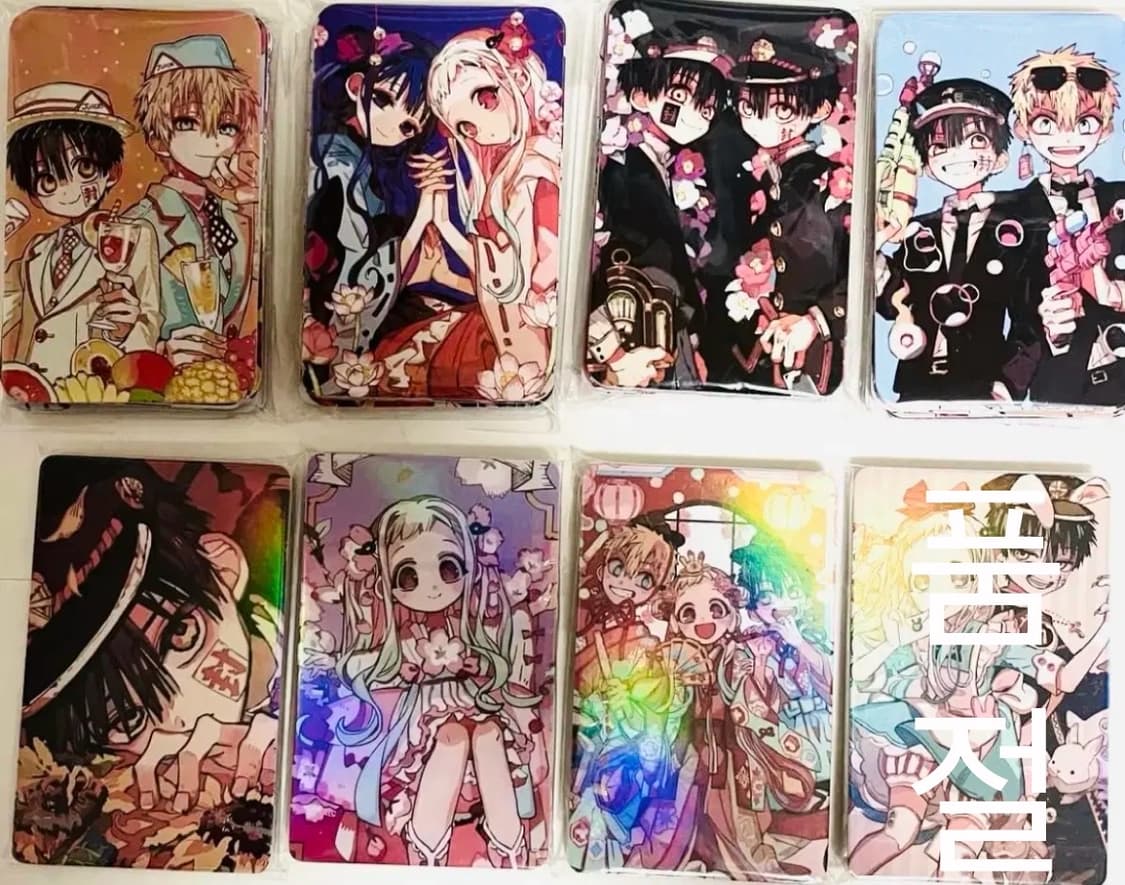 10월까지처분|지박소년하나코군+산리오 포토카드 세트(15장) 상품이미지1