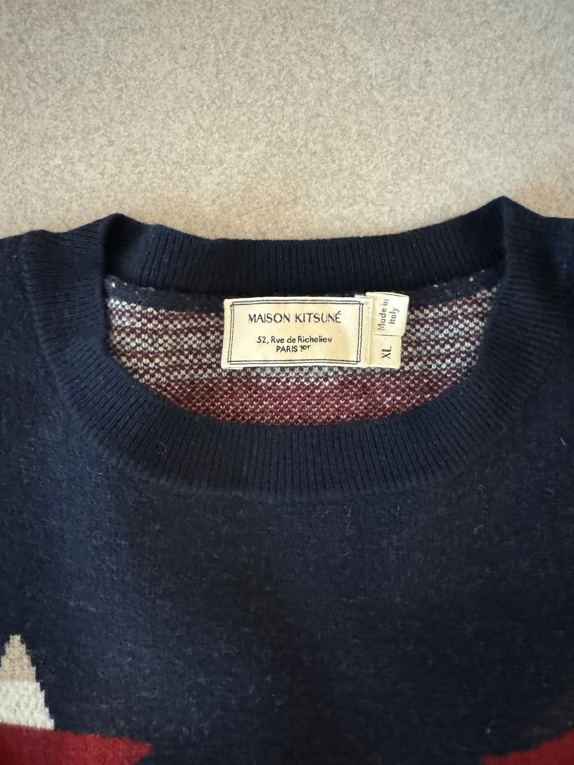메종키츠네 니트 셋업 상품이미지3