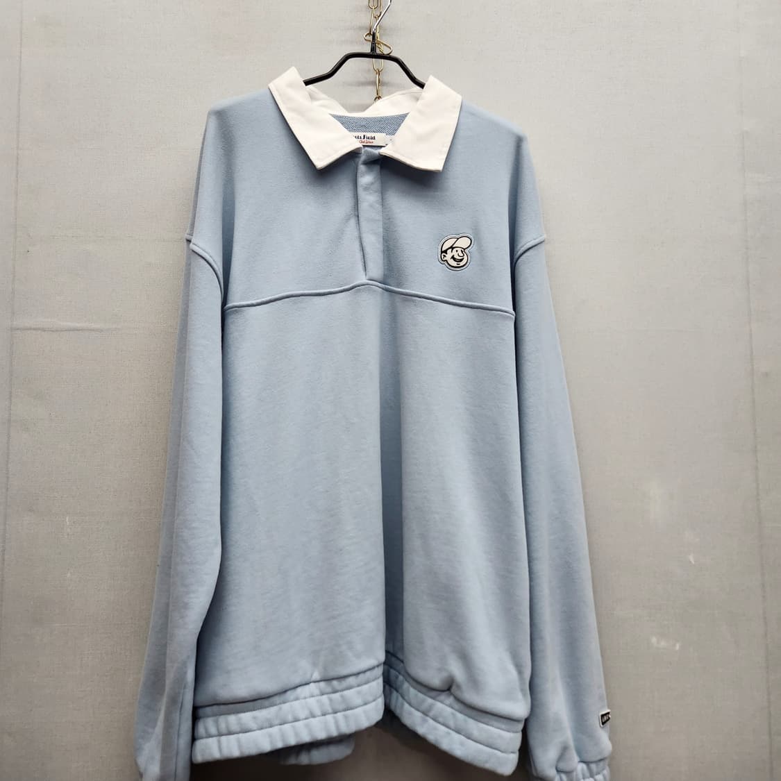 이벳필드 베츠로고 럭비티 카라 맨투맨 L(2XL) 상품이미지1