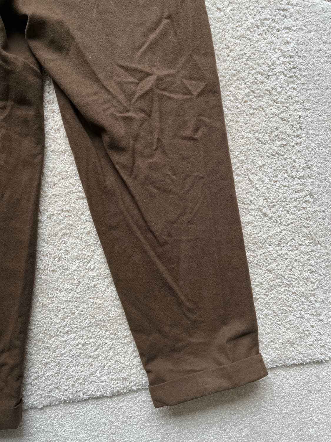 80s 유로피안 울 캐시미어 드레스 워크팬츠 (31-32) 상품이미지7