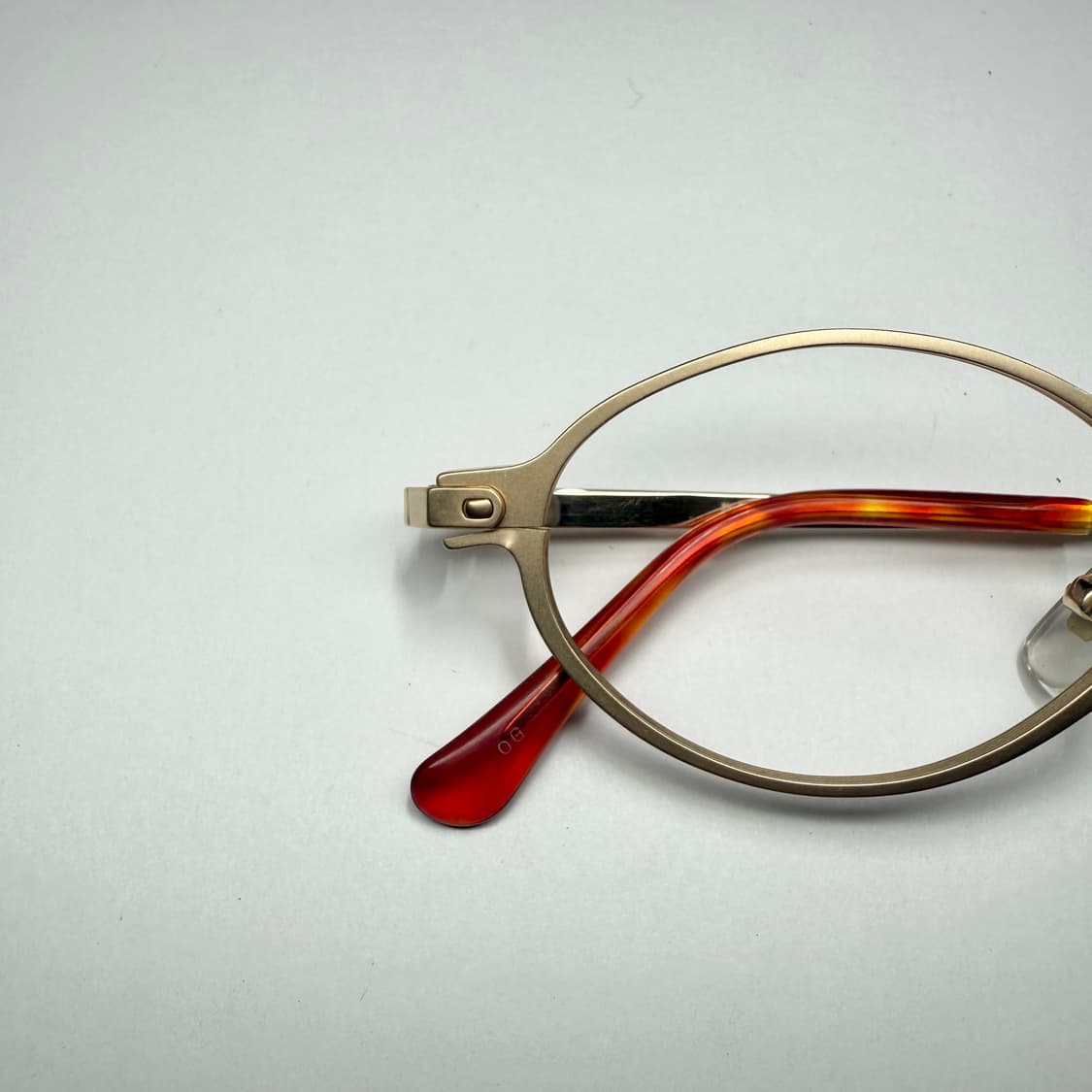 [희귀]오벌형 빈티지 안경 [펜탁스(PENTAX)샤프 골드오벌 안경] 상품이미지3