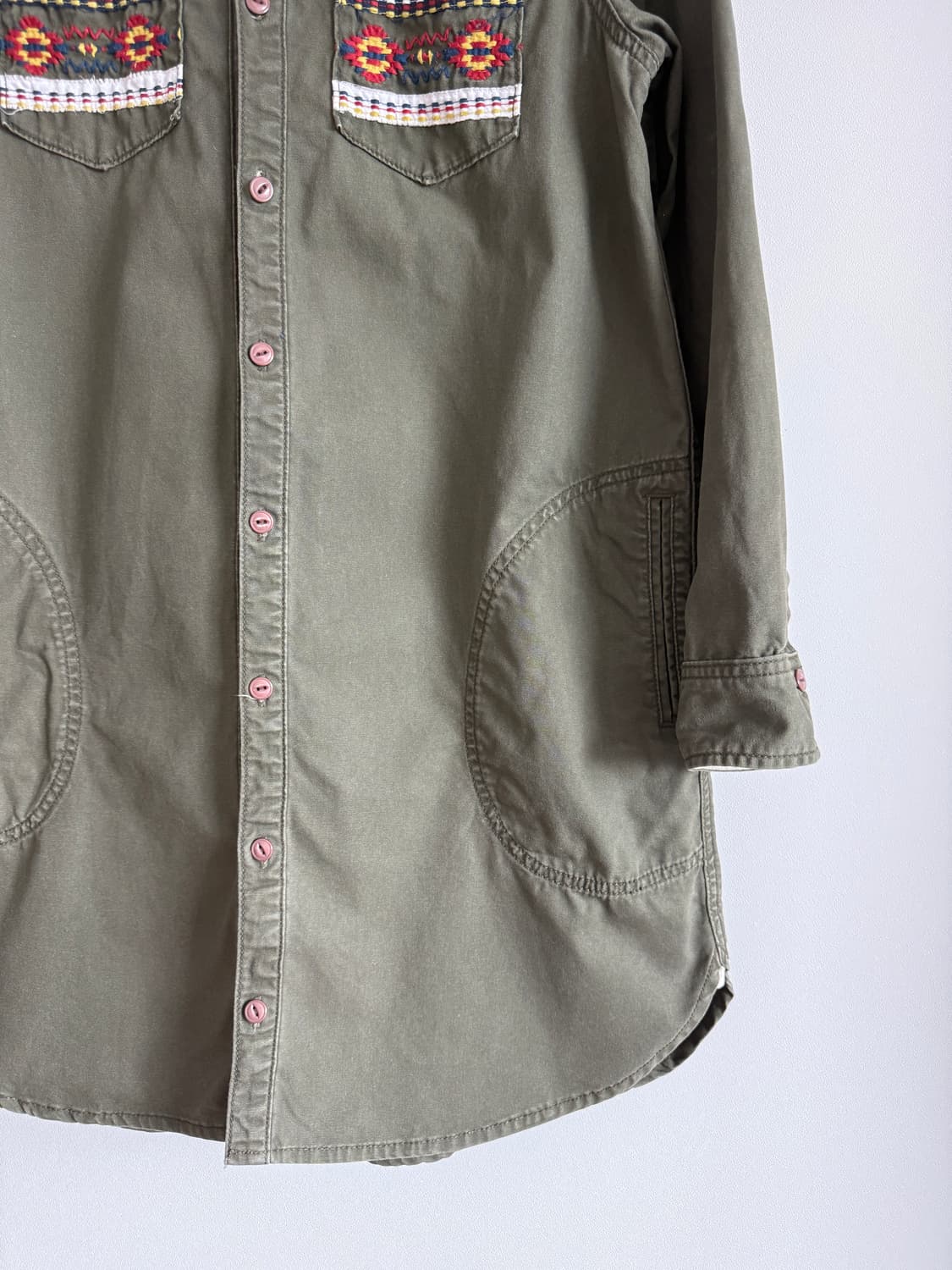 티티카카(TITICACA) 에스닉 셔츠 원피스 상품이미지4