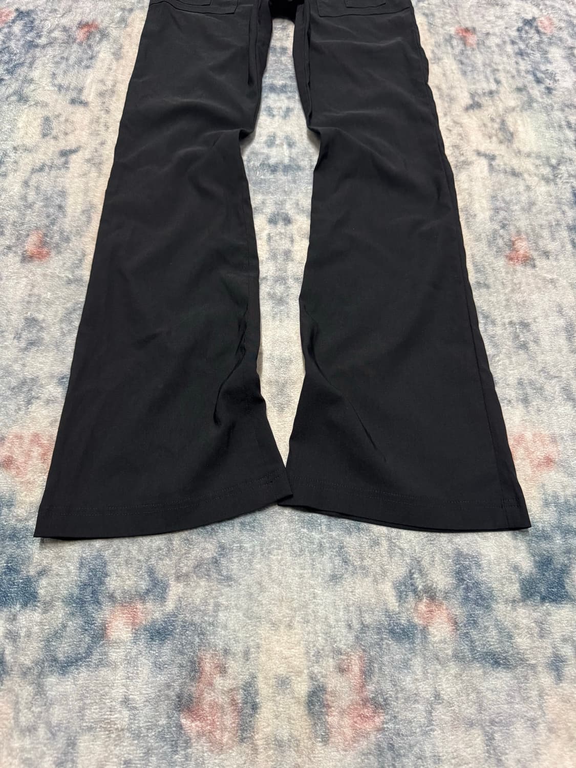 Morgan cargo pocket nylon boot cut pants 상품이미지5