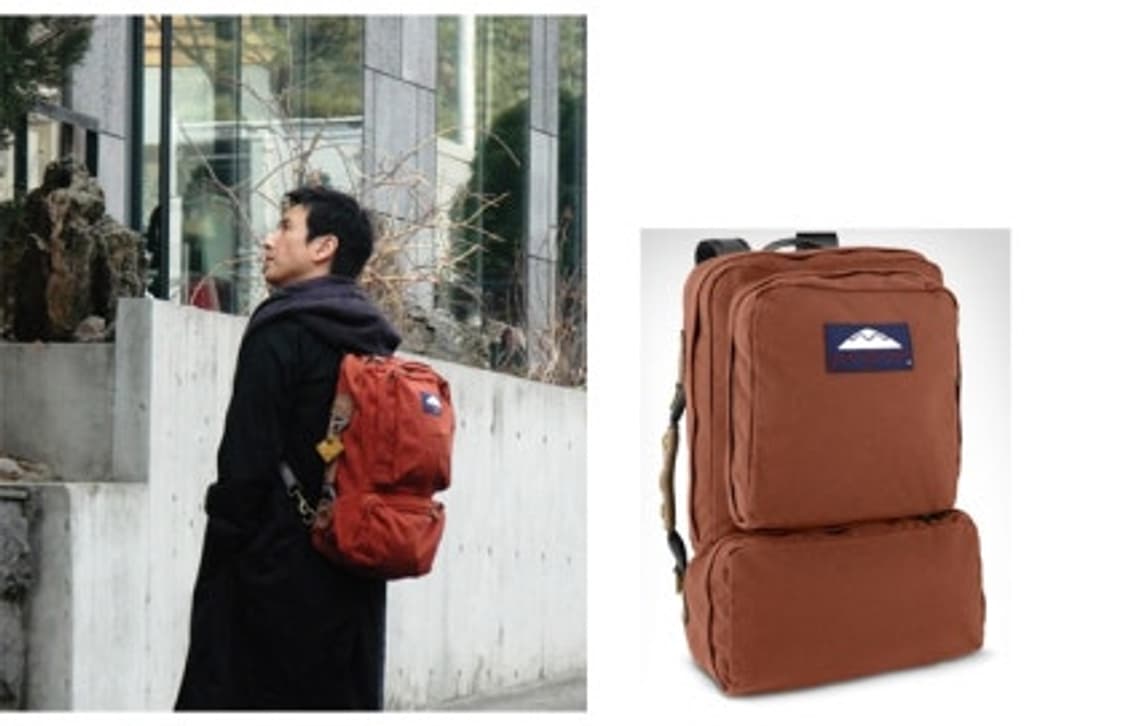 잔스포츠 헤리티지 헤즈업 블랙 백팩 상품이미지5