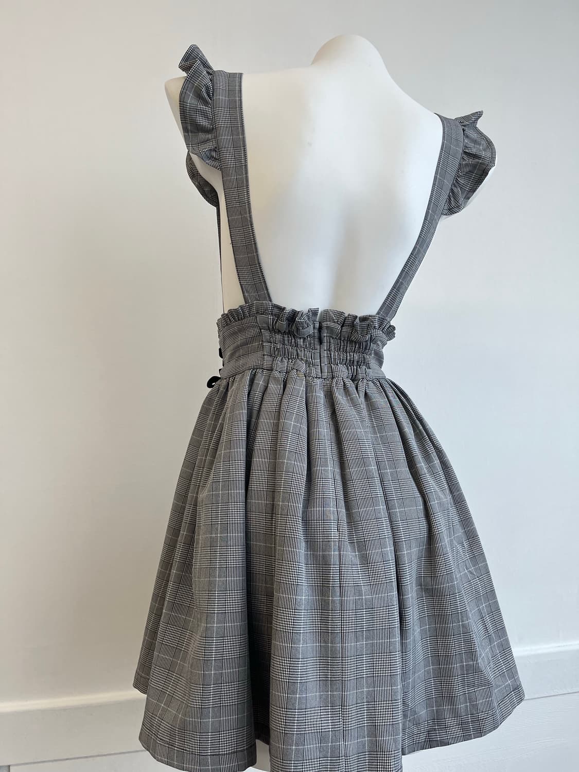 Ank Rouge 앙크루즈 코르셋 멜빵 스커트 상품이미지4