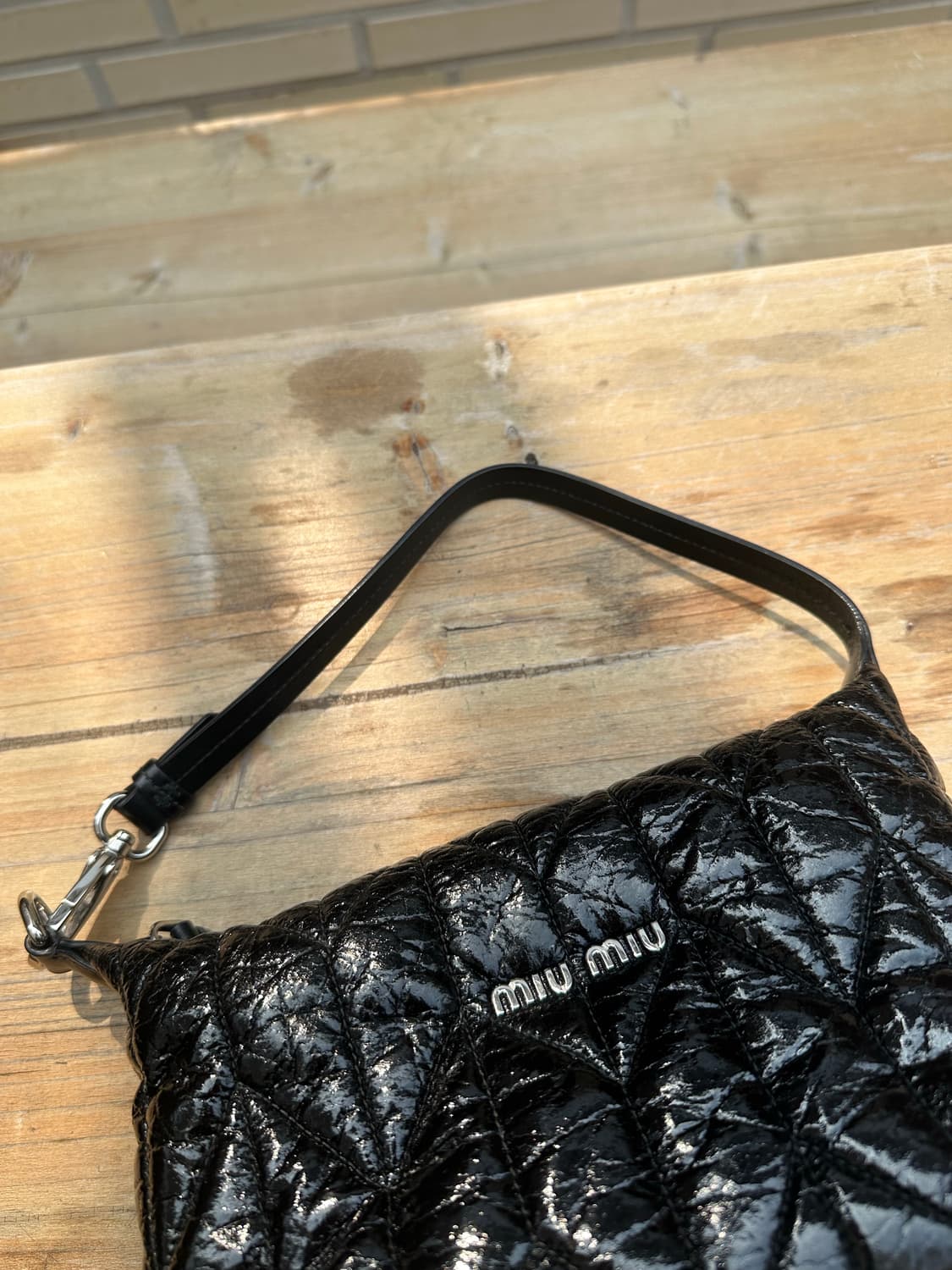 [정품] 미우미우 마테라쎄 스피릿 은장 블랙 상품이미지3