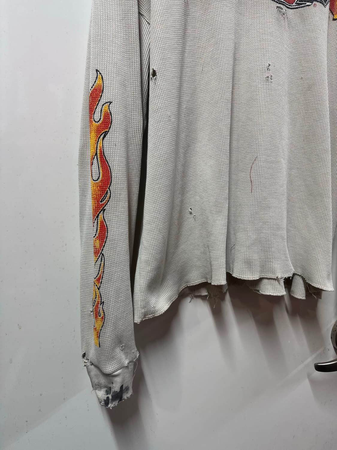 빈티지 와플 긴팔 상품이미지3