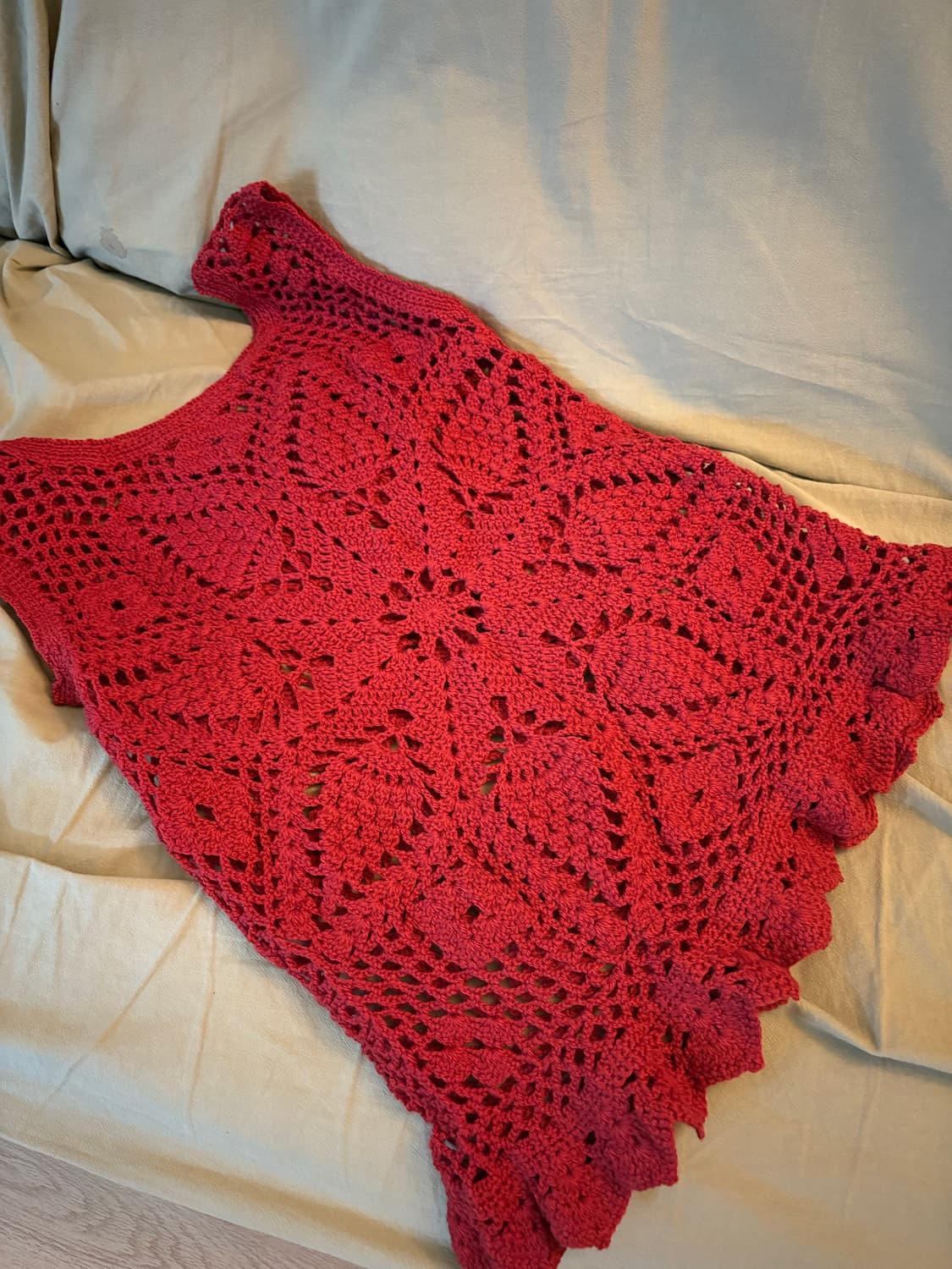 빈티지 뜨개 니트 베스트 상품이미지3