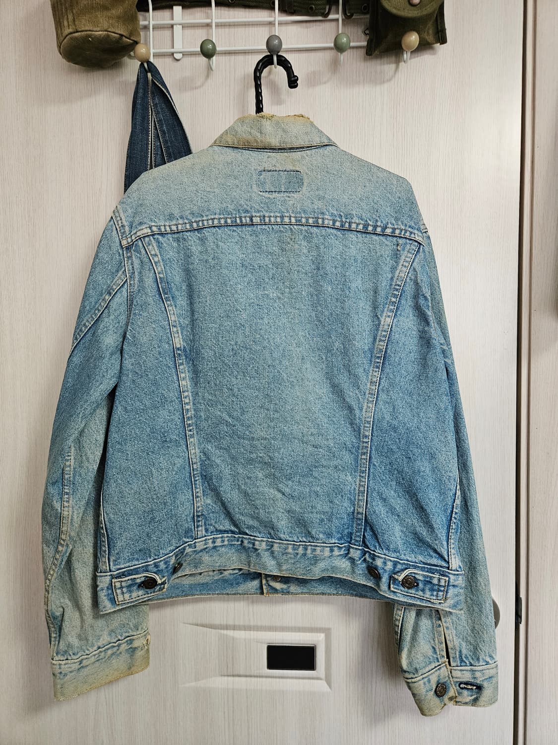 80s 미제 타입3 리바이스 데님 트러커 44r 청자켓 상품이미지2