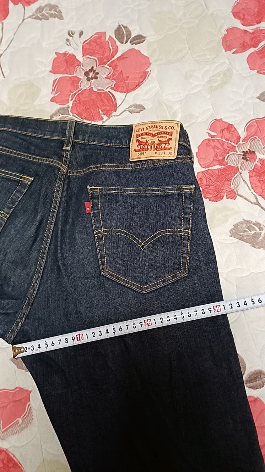 리바이스 505 청바지 33인치 기장100 상품이미지8