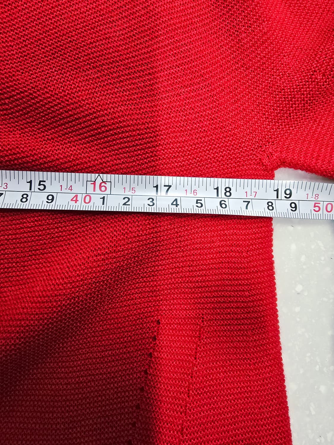 발렌시아 홀가먼트 빨간색 니트66 상품이미지8