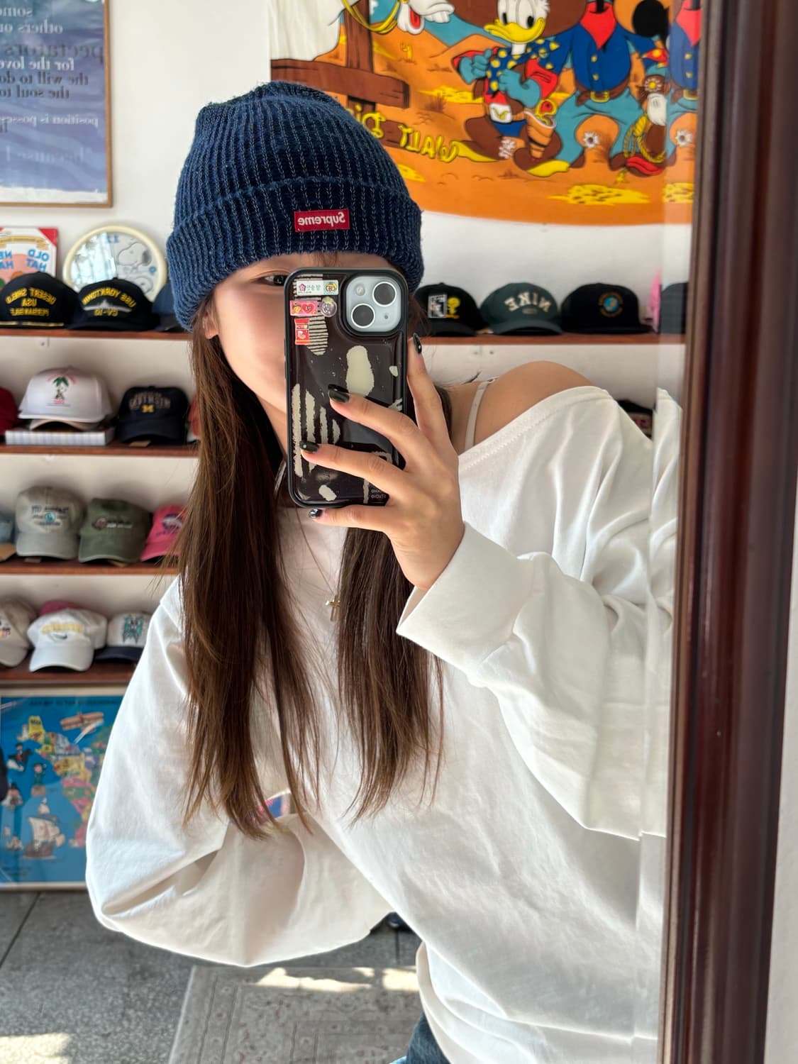 슈프림 비니 상품이미지1