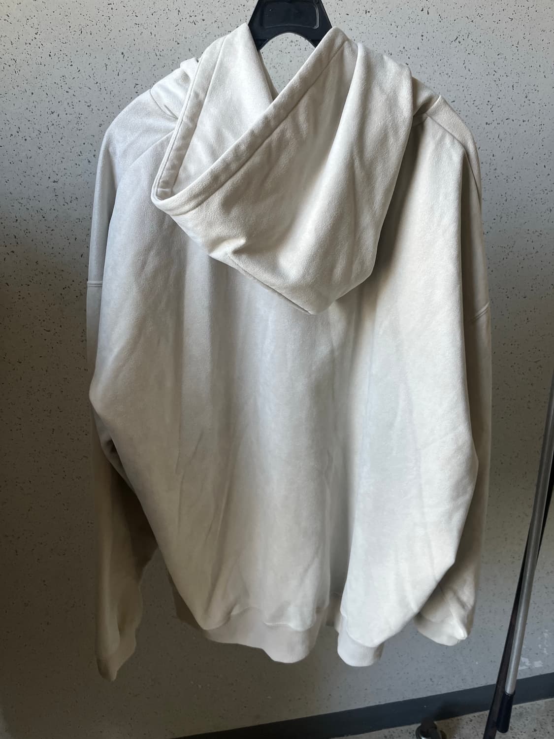 빔즈 하트 스웨이드 후드티 (새상품) 상품이미지2