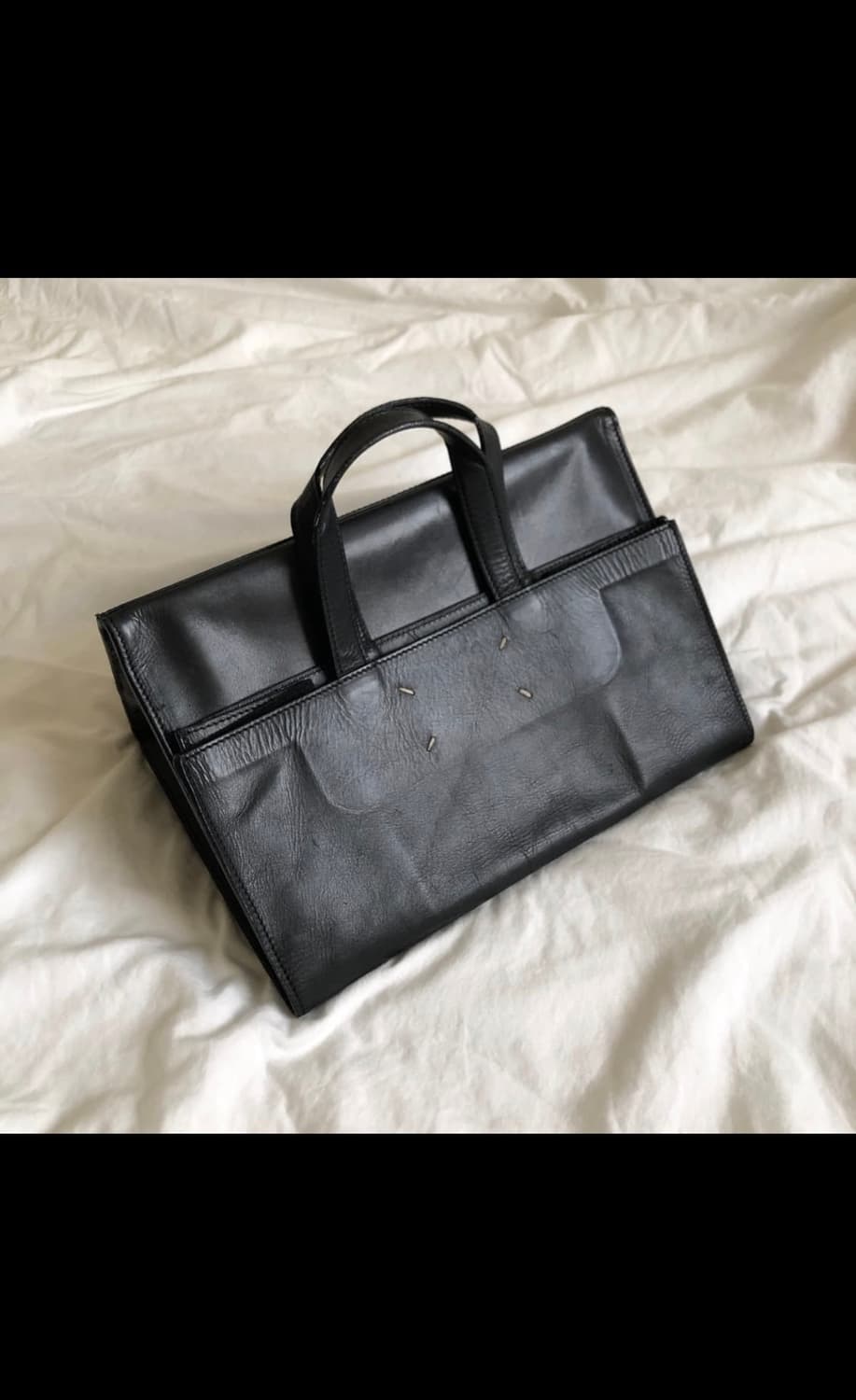 마르지엘라 아이콘 블랙 토트백 상품이미지5