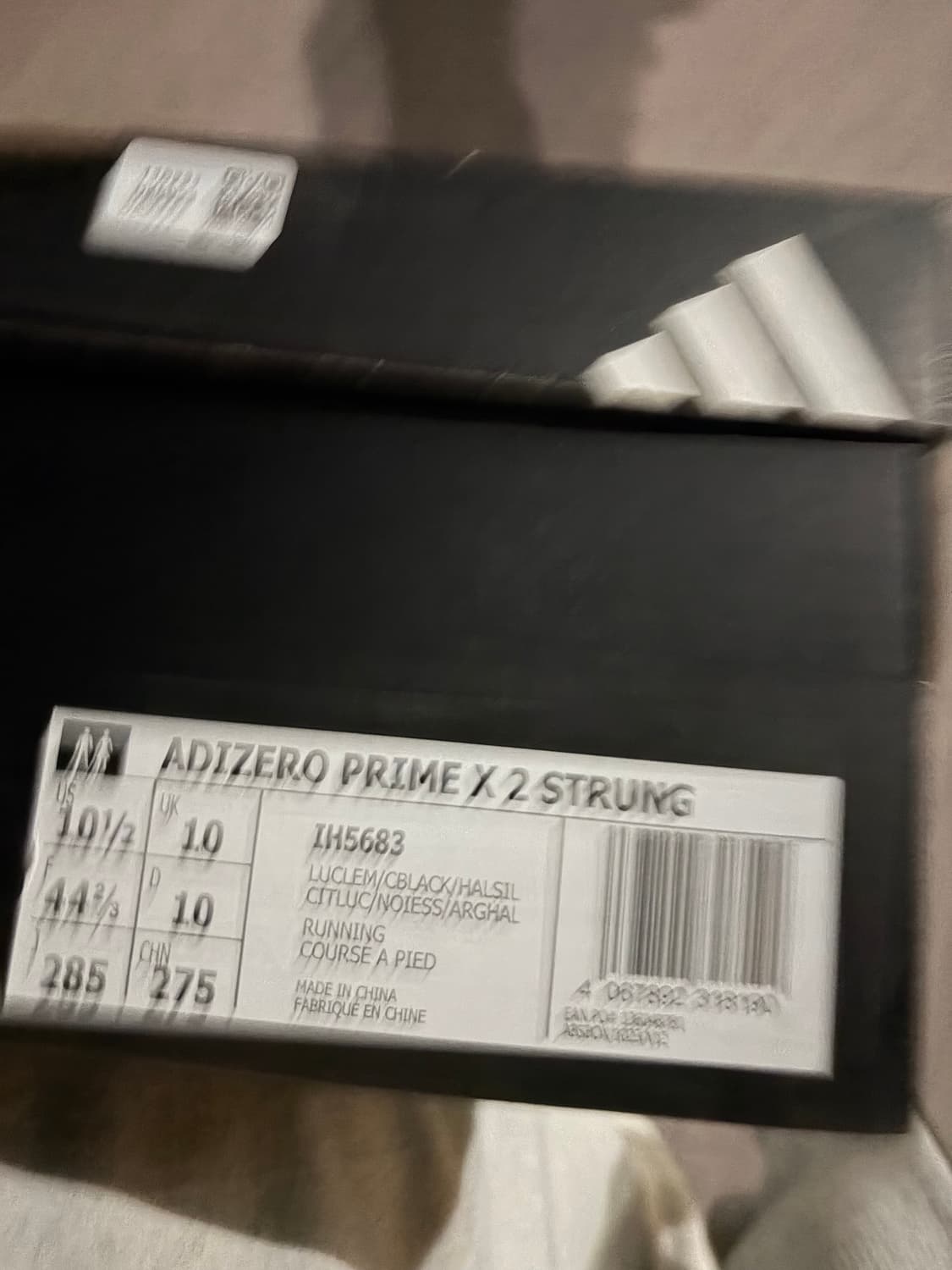 아디다스 아디제로 프라임 x2 스트렁 285사이즈 상품이미지3