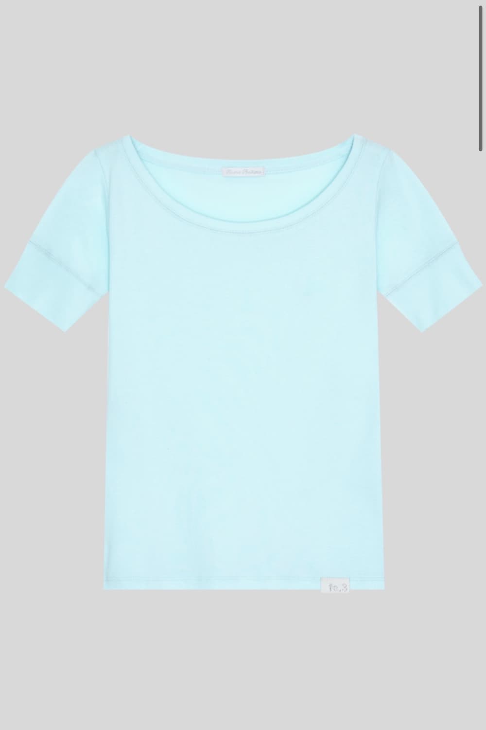 샵페어리 rib half top (mint) 상품이미지2