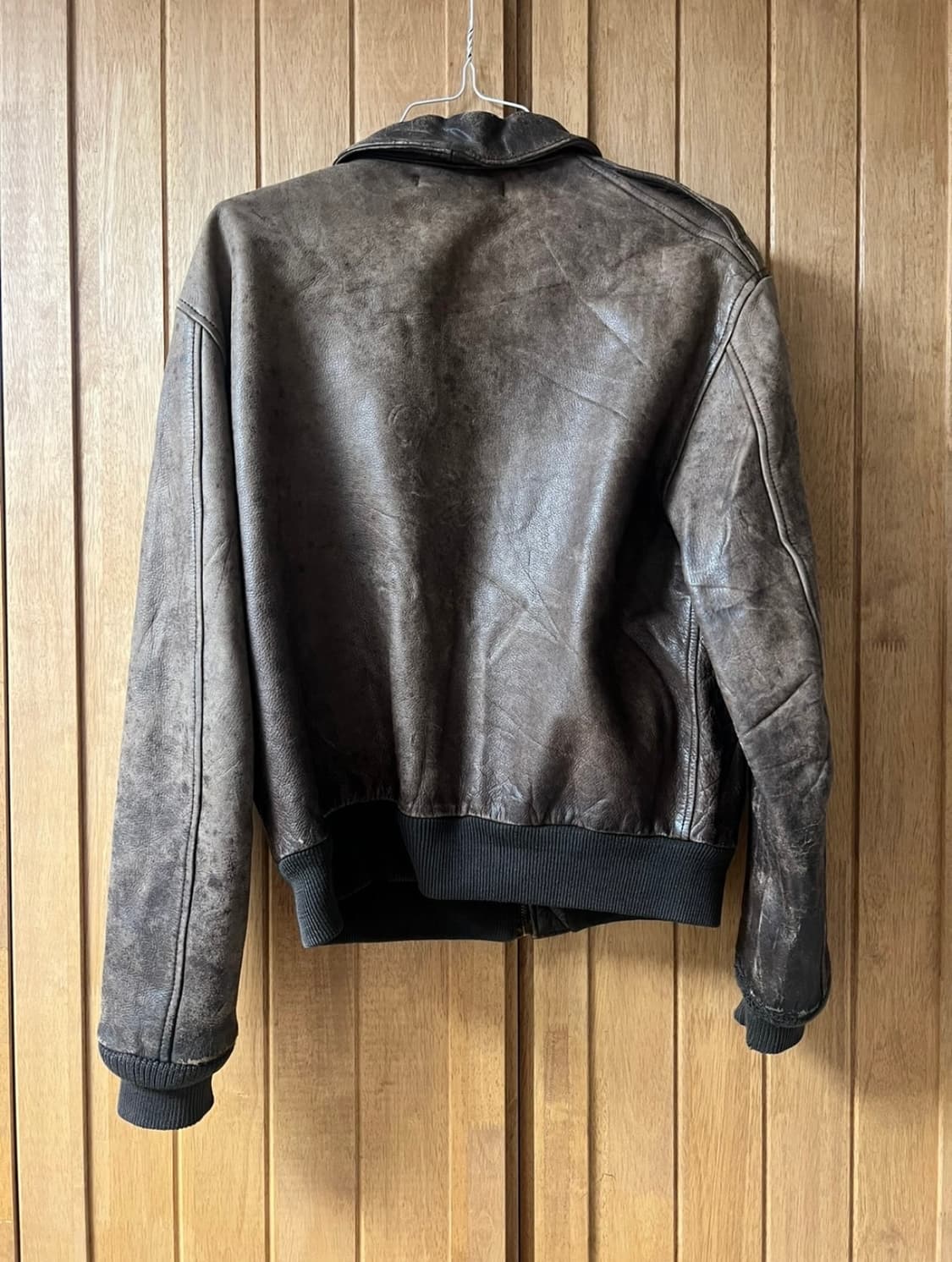 아비렉스 arvirex 소가죽 자켓 40(=103) A-2자켓 상품이미지8