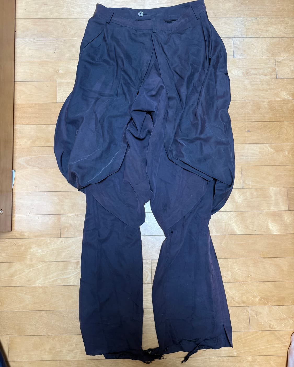 Jiyongkim AW22 draped pants 상품이미지5