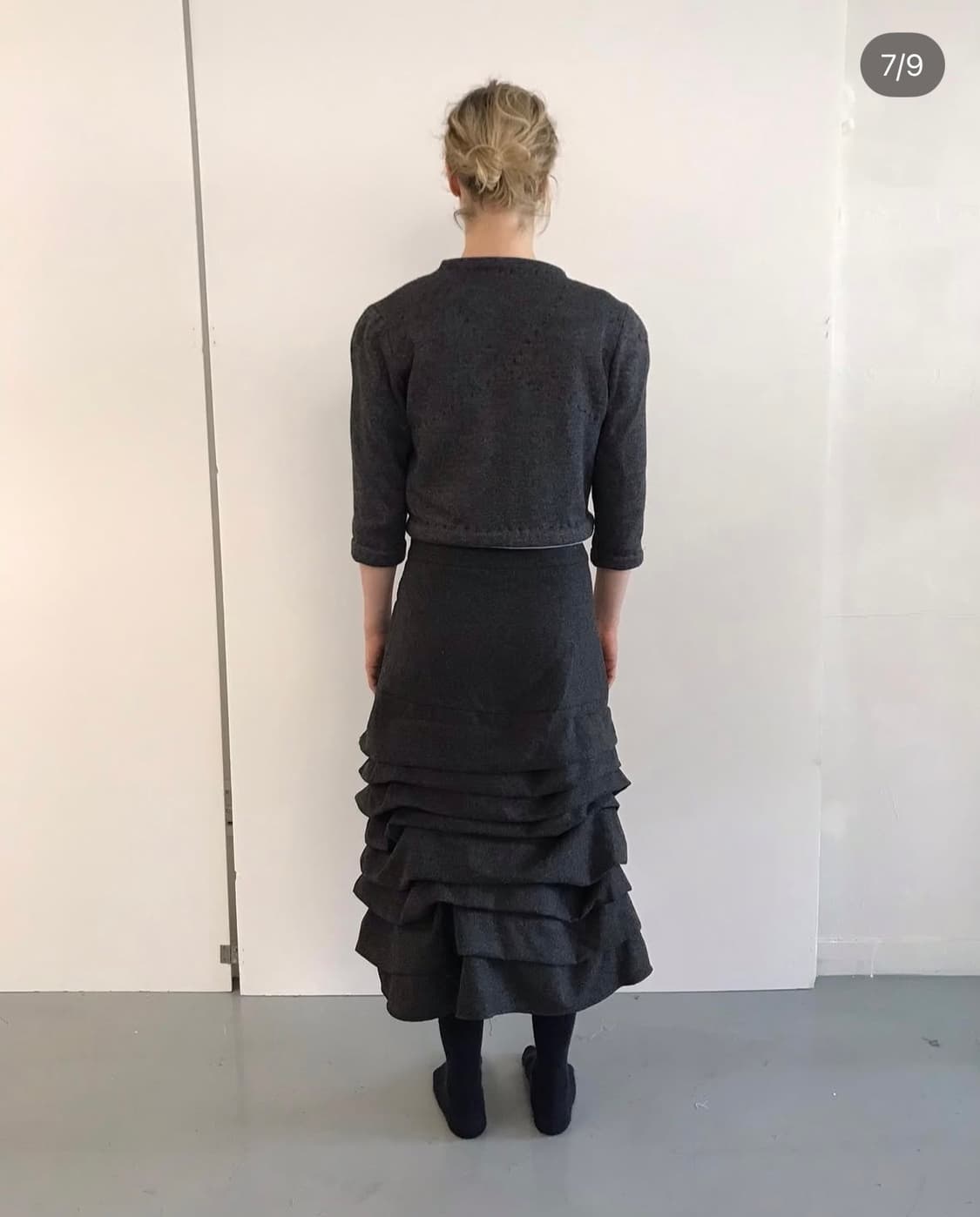 Eonts piled skirt 애옹쓰 미디 스커트 상품이미지5
