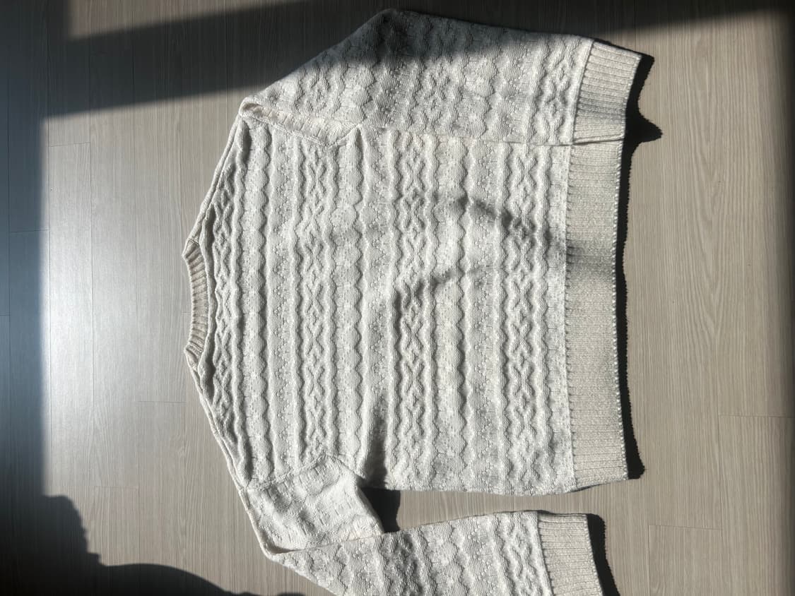 솔로이스트 20aw 아란 니트 상품이미지4