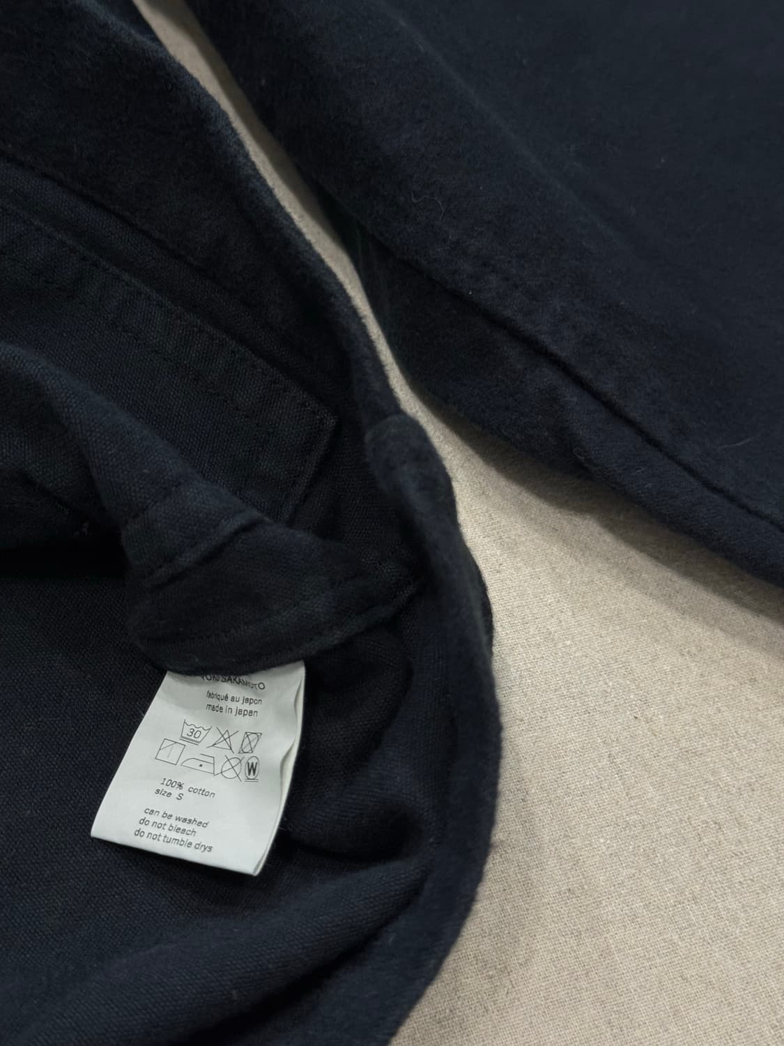 요코사카모토 23aw 브러쉬드 몰스킨 워크 자켓 상품이미지6