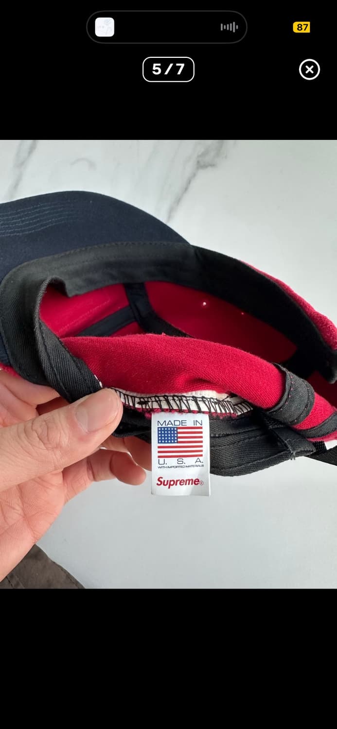 Supreme cap 상품이미지2