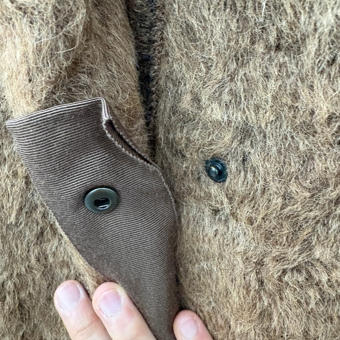 LANVIN 랑방 브라운 롱 코트 여/M 상품이미지4