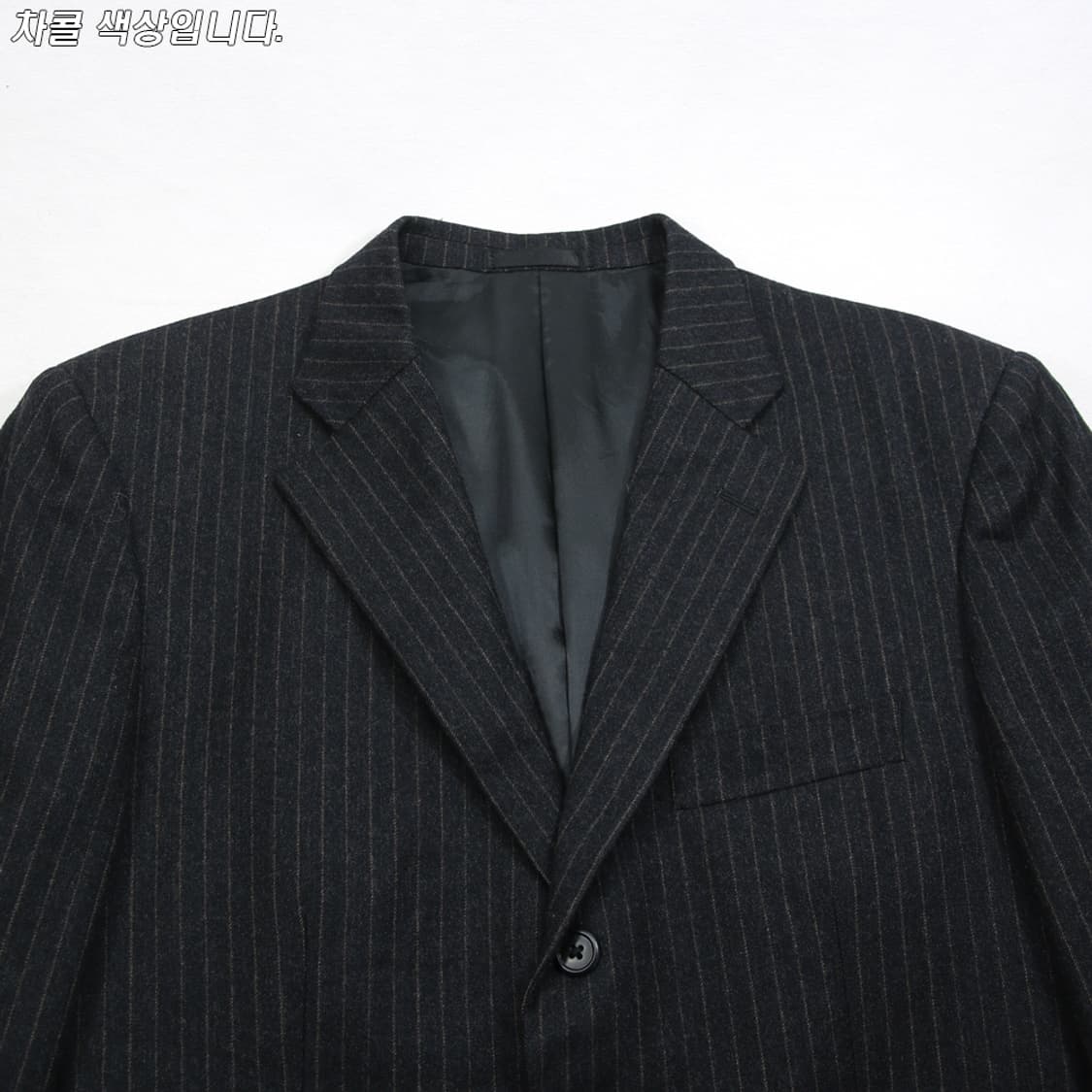 (착용컷) SUPRIA 스트라이프 수트 셋업 (남성용 102/33.5) 상품이미지4