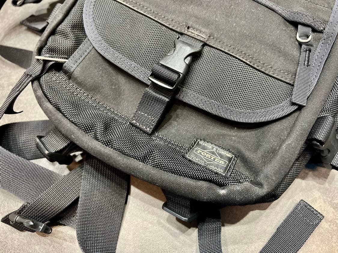 포터 블랙 백팩 가방 상품이미지3