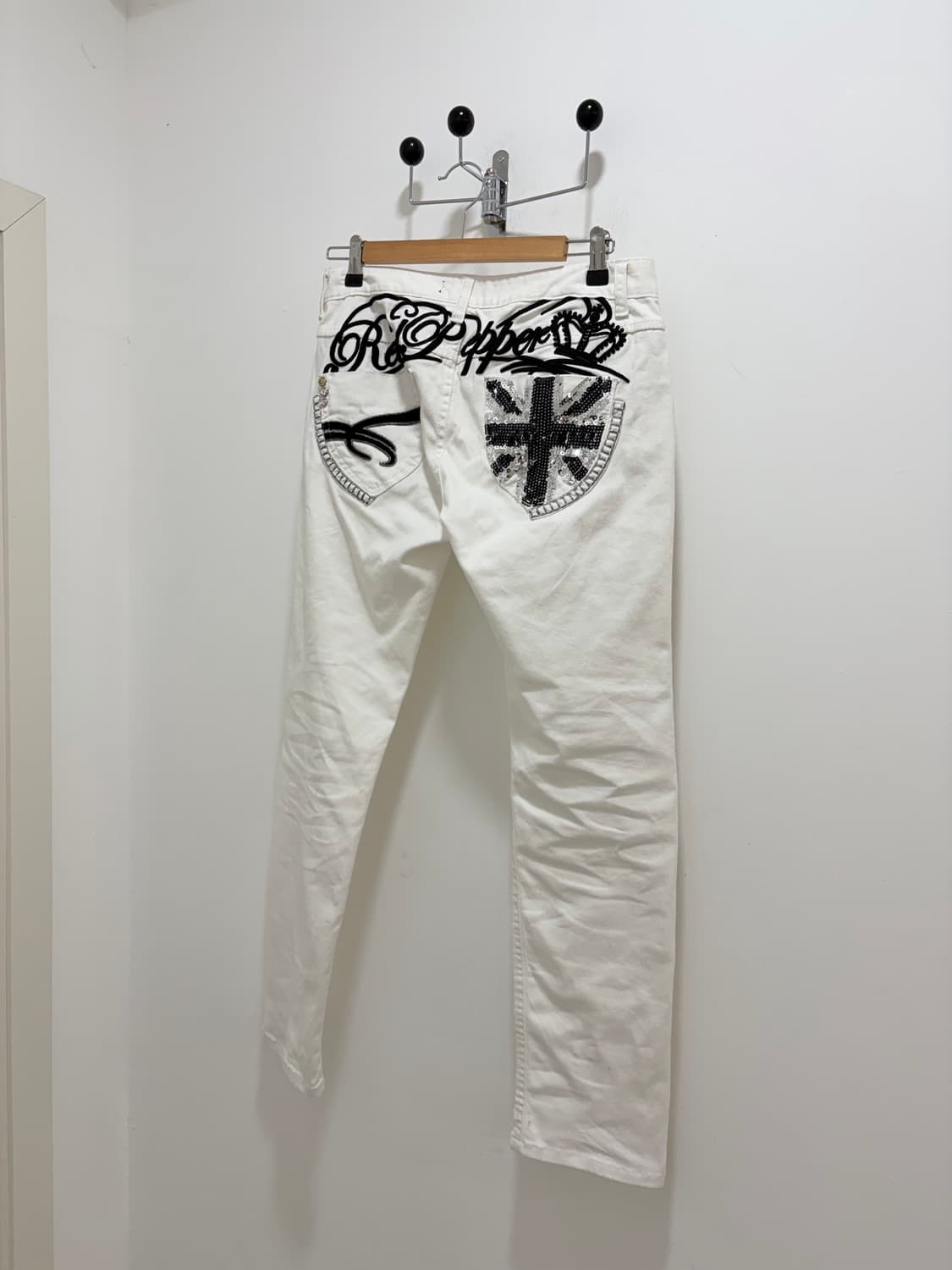 RED PAPPER 레드페퍼펑크 화이트 데님팬츠 상품이미지4