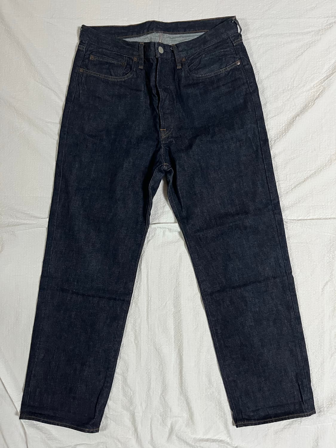 (3)언유즈드 UNUSED 원워시 데님 팬츠 상품이미지1