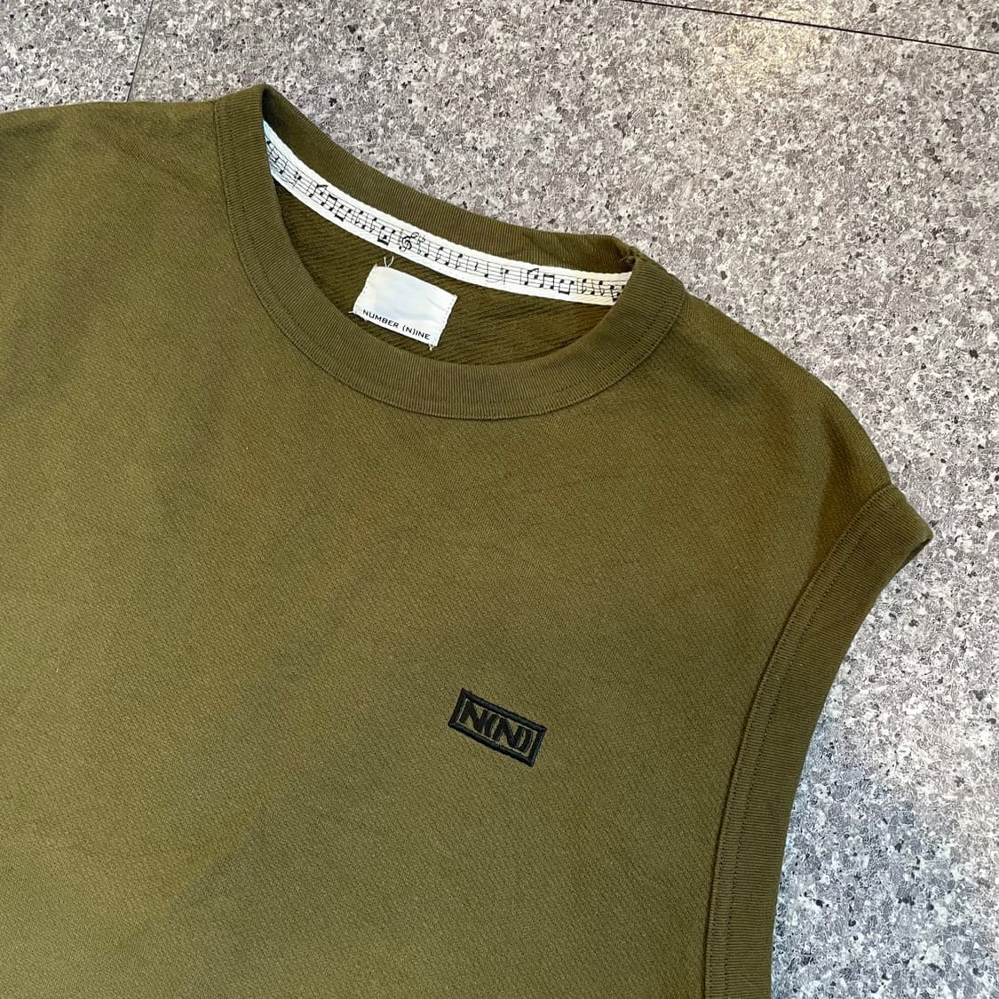 넘버나인 오버핏 트임 베스트 조끼 상품이미지2