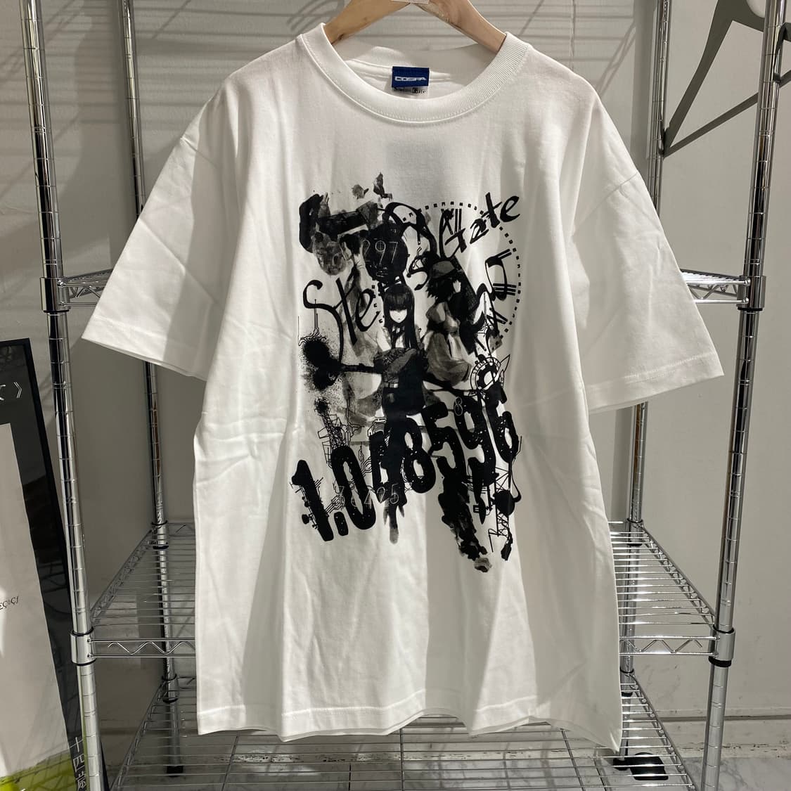 코스파 슈타인즈게이트 오피셜 애니메이션 티셔츠 상품이미지1