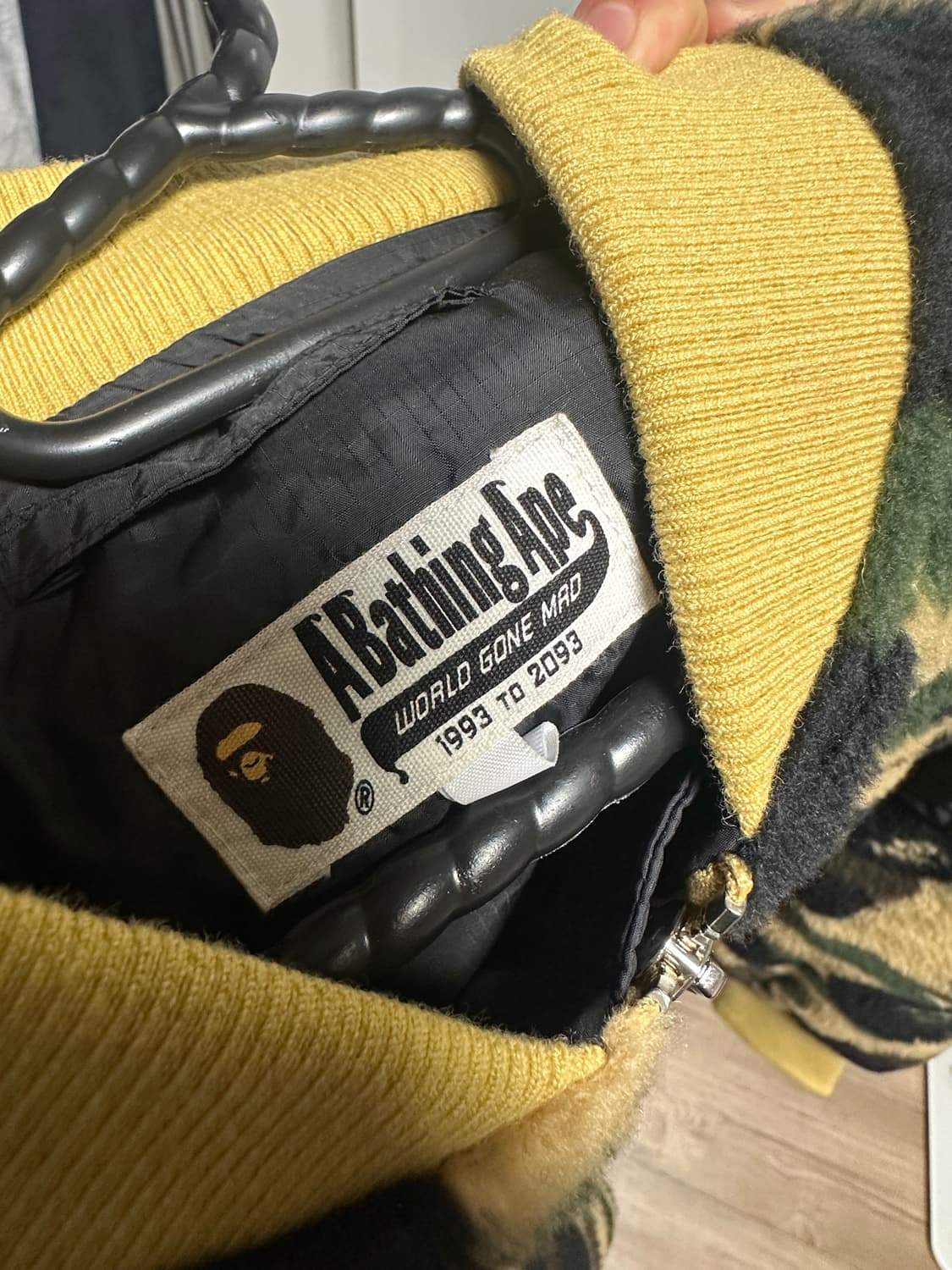 베이프 황계 후리스 점퍼 상품이미지5