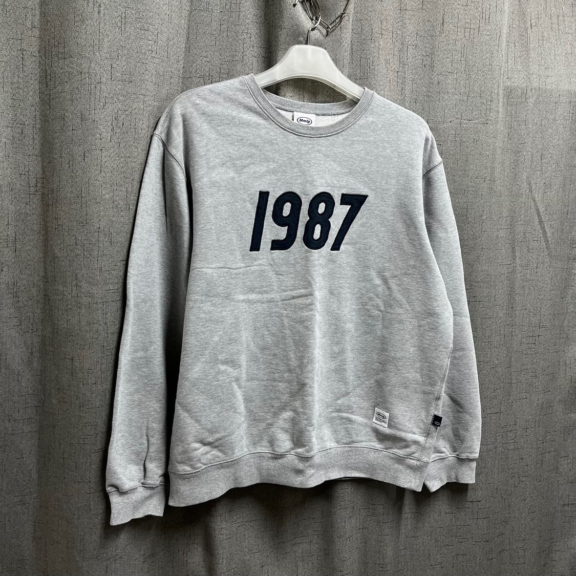 mmlg 1987 기모 긴팔 맨투맨 M 루즈핏 상품이미지2