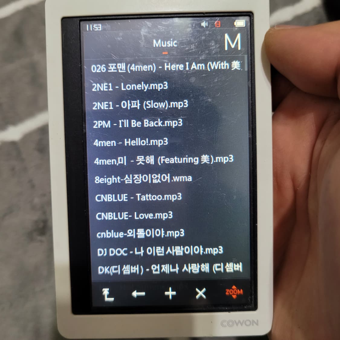 코원 COWON X9  + 충전 케이블 상품이미지6