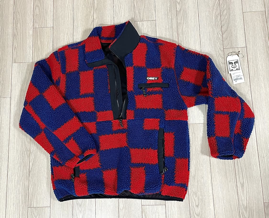 OBEY echo pop over blue multi (Size M) 상품이미지2