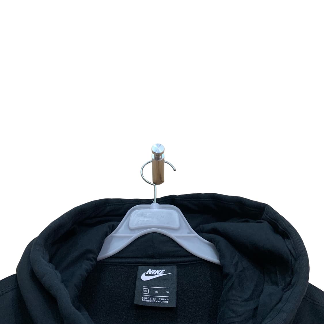 나이키 블랙 캐주얼 풀오버 후드티 상품이미지3