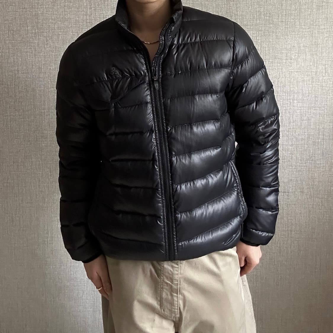 나이키 ACG 구스다운 블랙 경량패딩 상품이미지1