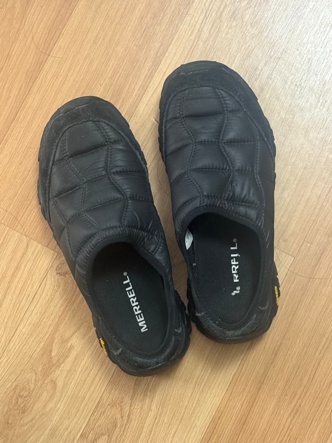 [235-240]머렐 모압2 슬라이드 퀄티트 블랙 상품이미지1