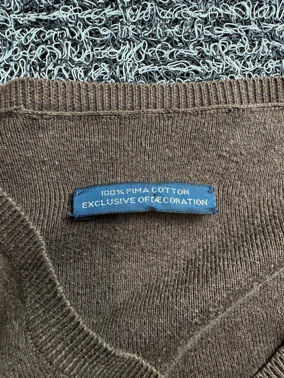 폴로 랄프로렌 피마코튼 브이넥 니트 2452 상품이미지3