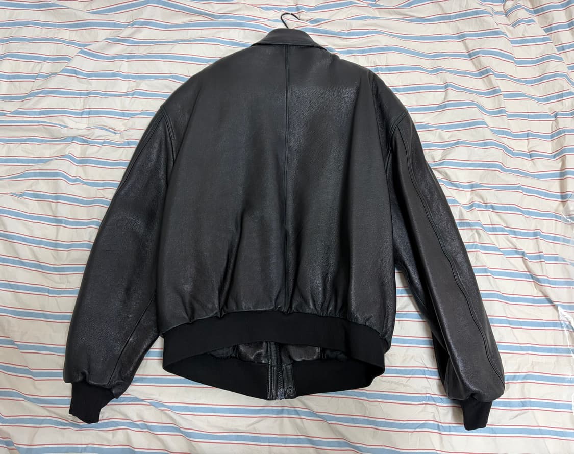 발렌시아가 21FW 스포티 비 택시 레더 블루종 봄버 자켓 유니핏 극초판 상품이미지2