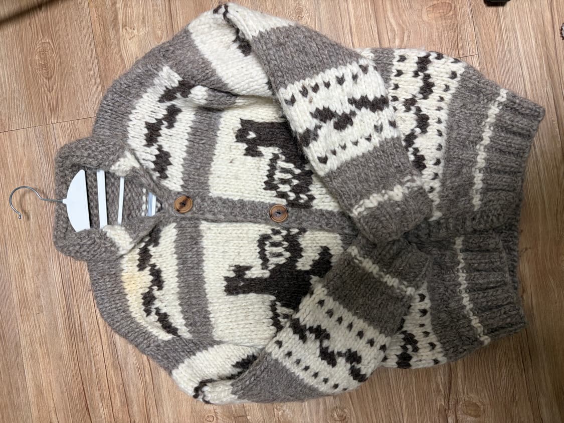 빈티지 코위찬 가디건 페어리 히피 모리 상품이미지1